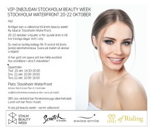 Stockholm Beauty Week 2020